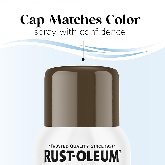 Rust-Oleum Low Odor Premium Spray Paint, 11 oz, Gloss Brown Bear