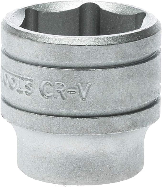 Teng Tools 10MM 1/4 Inch Drive 6 Point Metric Shallow Chrome Vanadium Socket | Mechanic Tool | Hand Tool - M140510-C