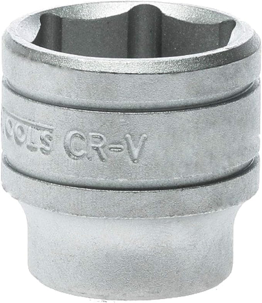 Teng Tools 9MM 1/4 Inch Drive 6 Point Metric Shallow Chrome Vanadium Socket | Mechanic Tool | Hand Tool - M140509-C