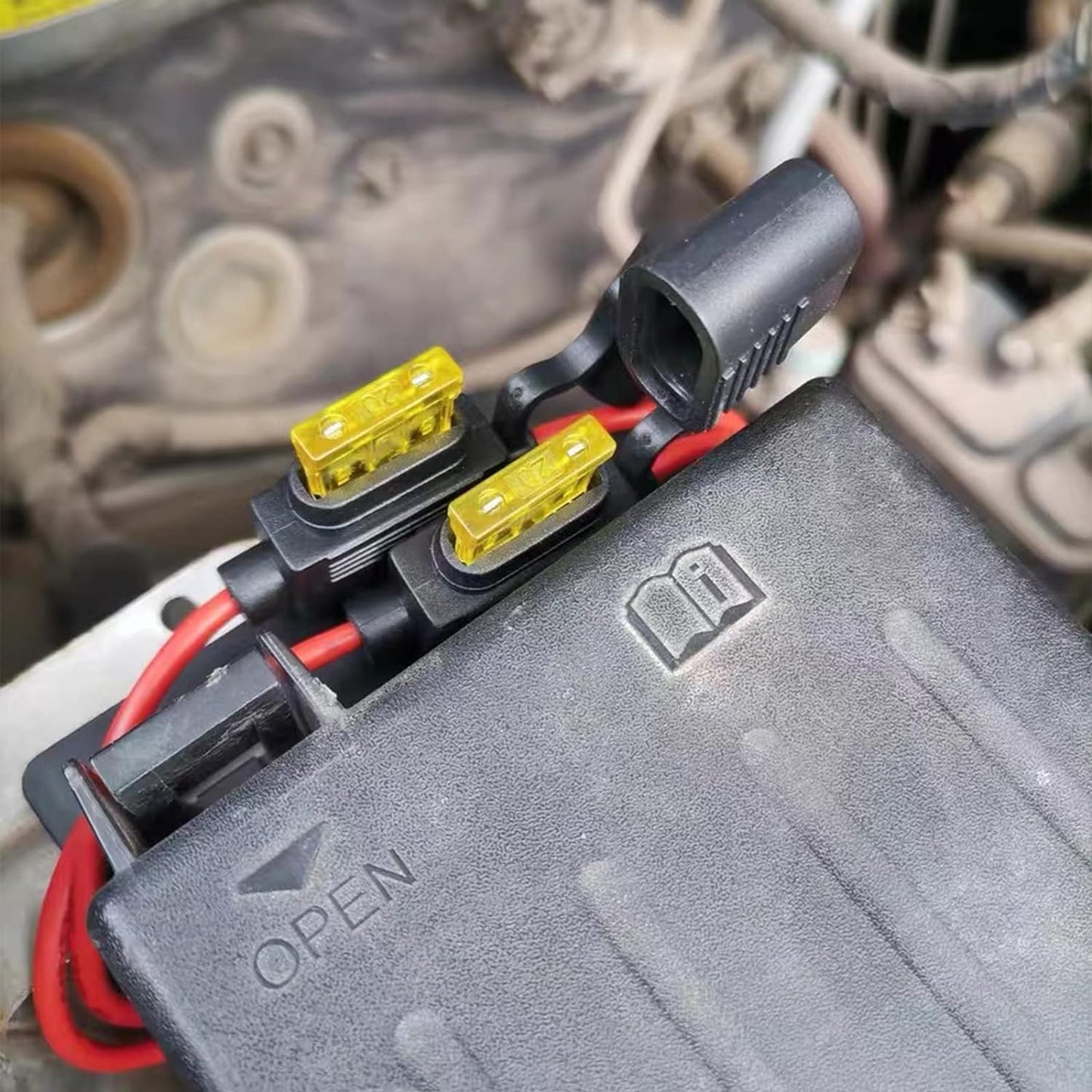 (80Pcs) 40 Amp Standard Fuse, 40A Car Blade Fuses for Car/RV/Truck/SUV/Motorcycle/Boat