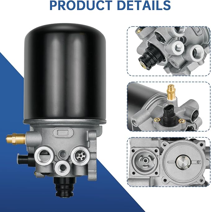 R955079 Air Dryer Assembly with Coalescing Cartridge Compatible with Meritor Wabco System Saver 1200P Series, Replace R955300 R955079 955300 85122949 4324210090