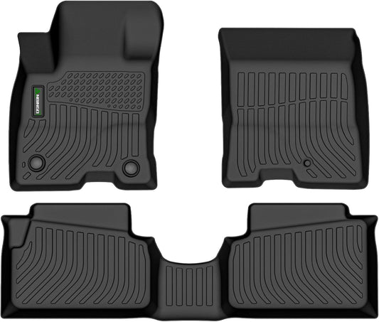 ANBINGO®Floor Mats Fit for Ford Maverick Hybrid Only 2025 2024 2023 2022 All Weather Mats for Ford Maverick Hybrid TPE Car Mat Rugs for Maverick Hybrid Rubber Trunk Carpet Automotiv Accessories