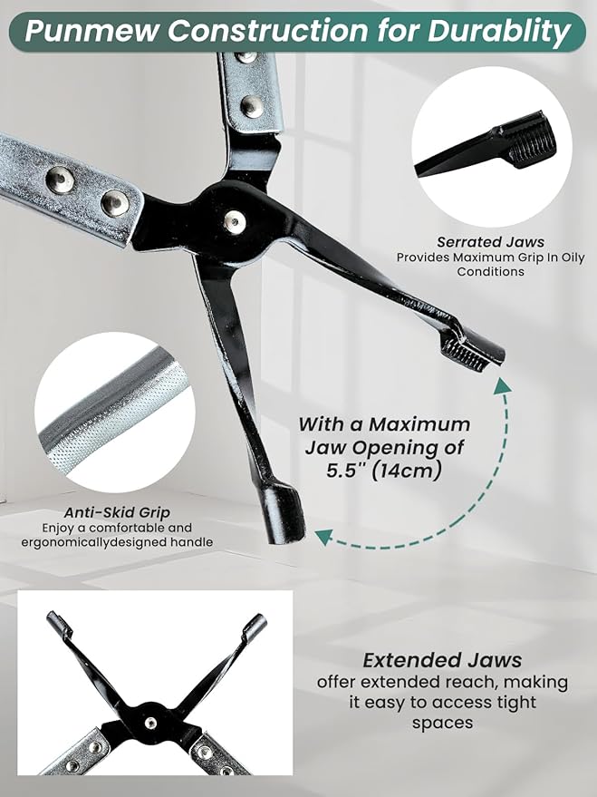 Valve Seal Installation Tool 11pcs Valve Stem Seal Removal and Installer Tool Disassembly Pliers Drive Handle Sockets Adapters Fits Most Engine