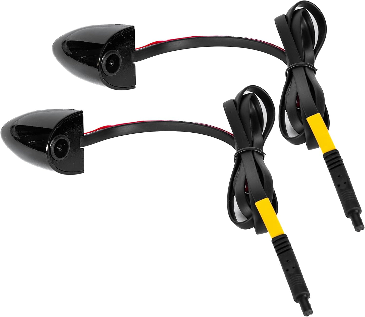 Master Tailgaters RCA Side Cameras - Right & Left (2 Pack) | Turn Signal Activated | Reversible Image | Universal Fit for Cars, Trucks, RVs