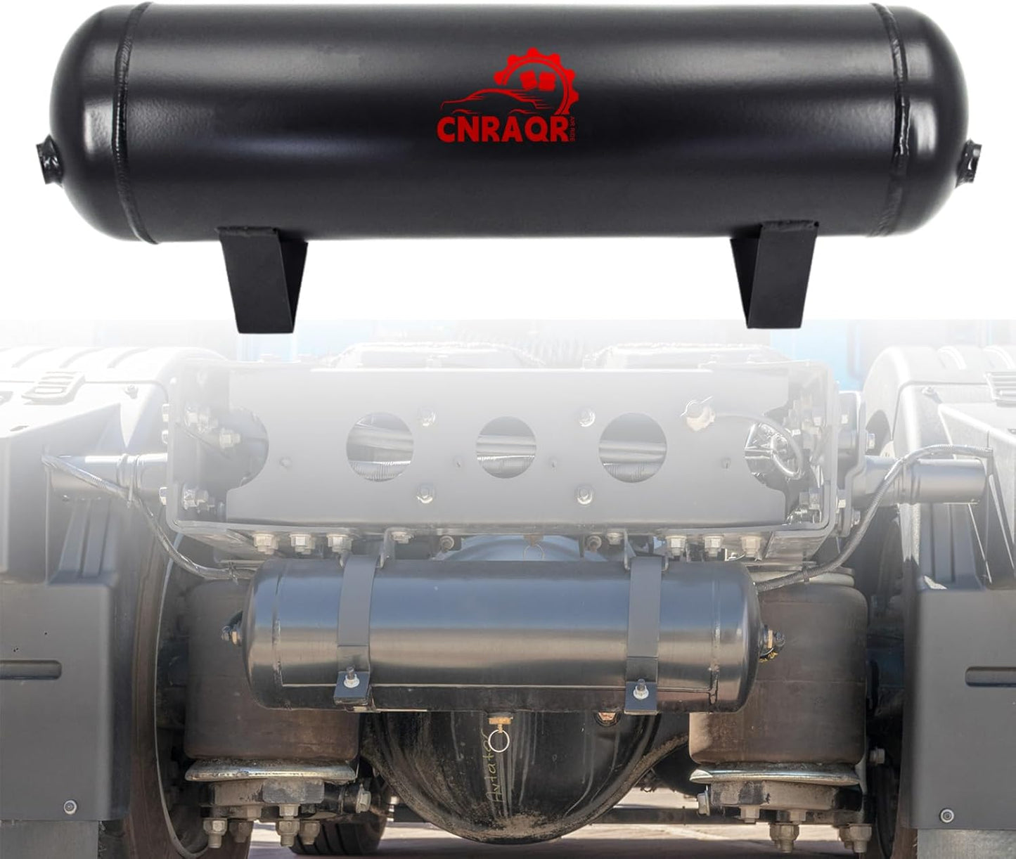 4 Gallon Air Tank for Suspension/Air Ride/Bag/Car Train Truck Horn 15 Liter Compressed Air Storage Tank Air Ride Receiver Tank