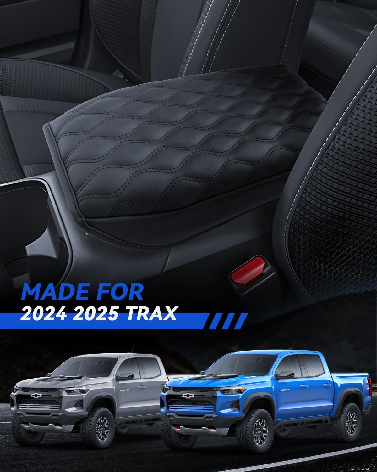 Armrest Cover for Outback & Legacy 2020-2024 2025 Accessories Center Console Middle Lid Pad Protector for Car Elbow Rest-Thickened