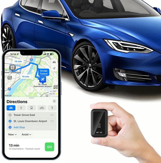 2025 New Model GPS Tracker for Vehicles, GPS Strong Magnetic Car Anti-Lost Tracker, No Subscription,GPS Tracker Locator Real Time, Anti-Theft Mini GPS Tracking Device with Free App