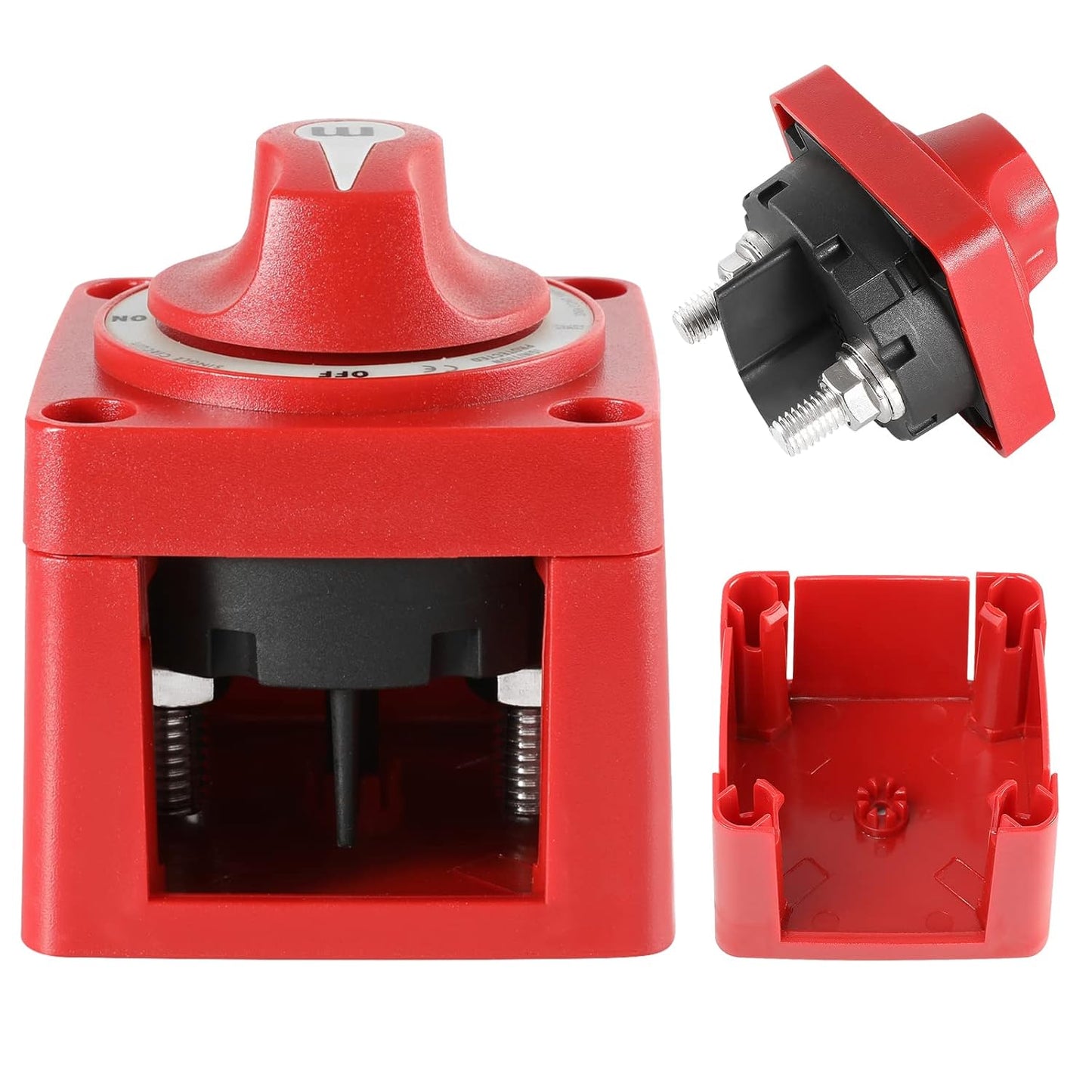M Series Battery Switch, Huazu 300A Marine Battery Cut Off Switch for Car Vehicle RV Trailer
