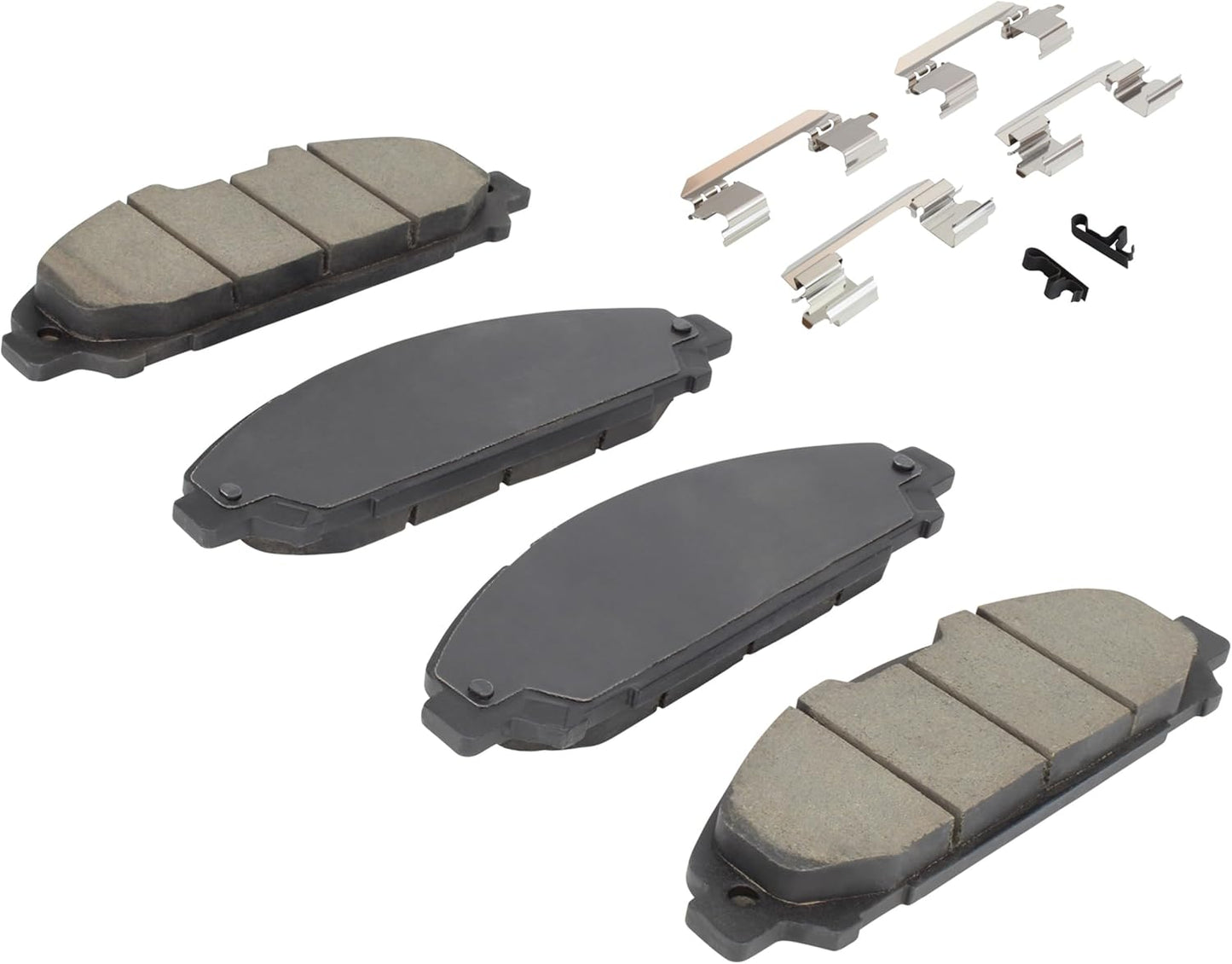 Premium Ceramic Front Brake Pads (1001-1791C) Compatible with Ford Mustang 2015-2023