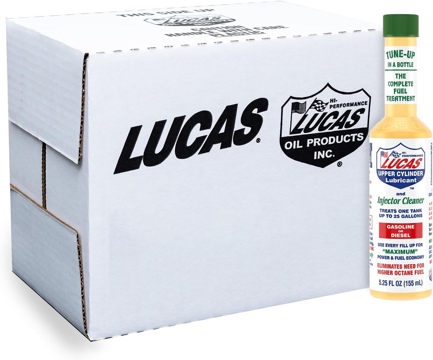 Lucas Oil LUC10020 Fuel Treatment - 5.25 Oz, multi-colored