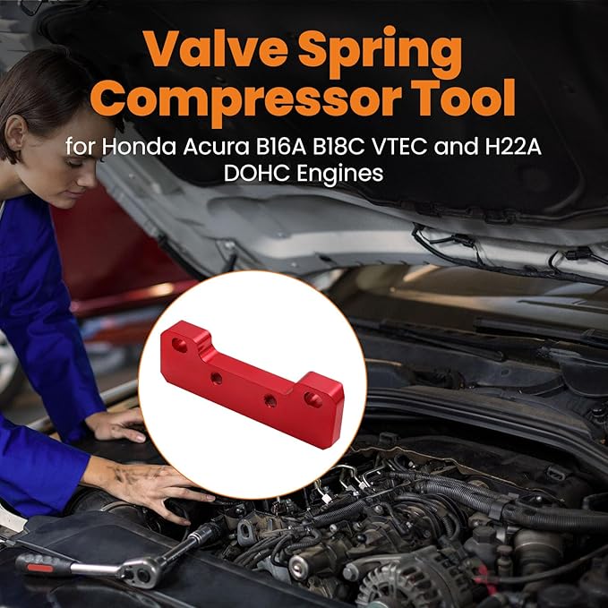 maXpeedingrods Valve Spring Compressor Remove Tool for Honda for Acura B-Series VTEC Head B16A B18C H-Series H22A DOHC Engines