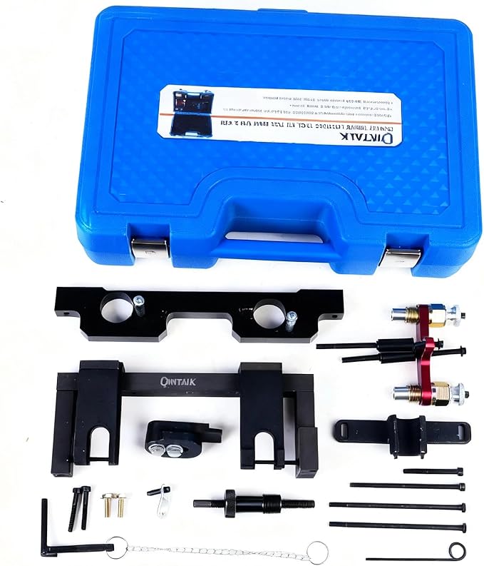 23Pcs Camshaft Alignment Timing Tool Kit Flywheel Holder Tool & Balance Shaft Tool & Fuel Injector Install Removal Tool for N20 N26 Engine