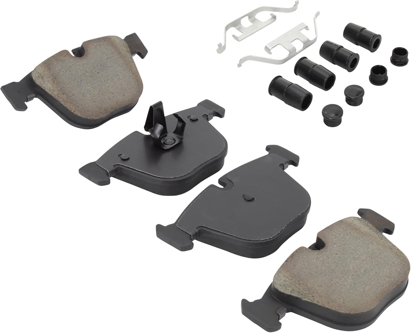 Premium Ceramic Rear Brake Pads (1001-0919C) Compatible with 2000-2015 Bentley/BMW (1 Series M/535i/545i/550i/645Ci/650i/745i/745Li/750i/750Li/760i/M3/M5/M6 & More)