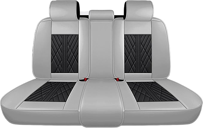 Universal Fit Waterproof Breathable Nappa Leather Automotive Vehicle Car Seat Covers Set Cushion Protector for Sedan SUV