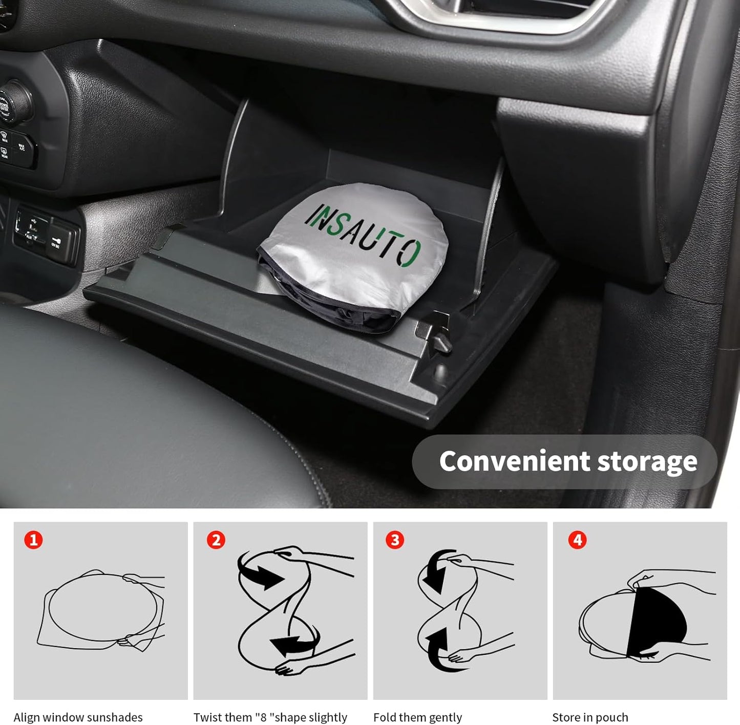 for Odyssey 2026 Windshield Sun Shade Foldable Sunshade fit for Honda Odyssey 2018-2024 2025 LX,EX,EX-L,Touring,Elite Minivan Windshield Cover, Front Window Shield 210T Sun Visor Car Accessories