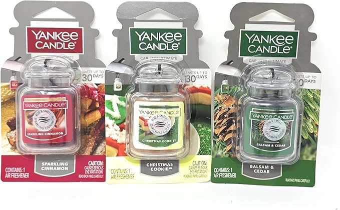Yankee Candle Ultimate Car Jar (Cinnamon, Cedar)