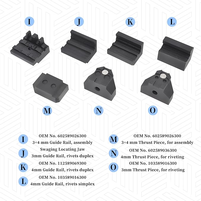 Engine Timing Chain Removal Installer Tool Kit, Camshaft Riveting Tool, Compatible with Mercedes Benz M271 M272 M273 M274 M276, with Carrying Case & Gloves