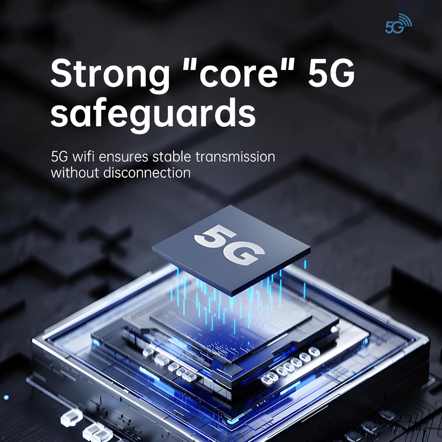 Wireless CarPlay Adapter for iPhone - Converts Factory Wired to Wireless, Plug & Play, Stable Auto-Connect for iOS 10+ & Factory CarPlay Cars (Pro Mini Design)