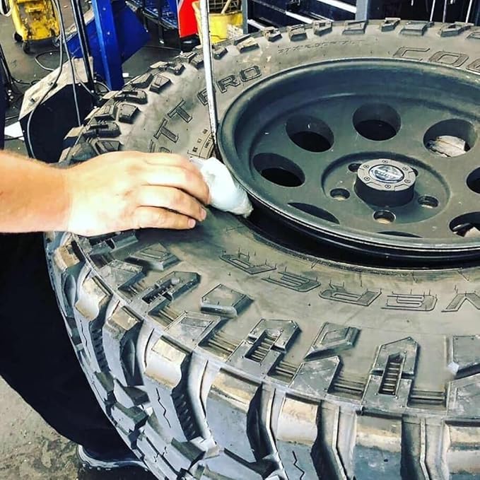 ECO Balance 14-ECOXL12 ECO XL Extreme Condition Tire/Wheel Balancing Beads - Off-Road Vehicles, Light Duty Truck Tires, (12) 14oz Balance Bead Bags, (12) Valve Caps