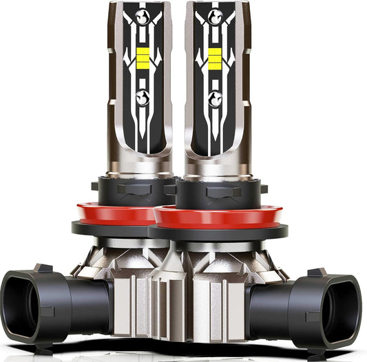 RENO H11 H16 Fog Lights Bulbs, Powersports ATV UTV Fog Light Play Pack of 2