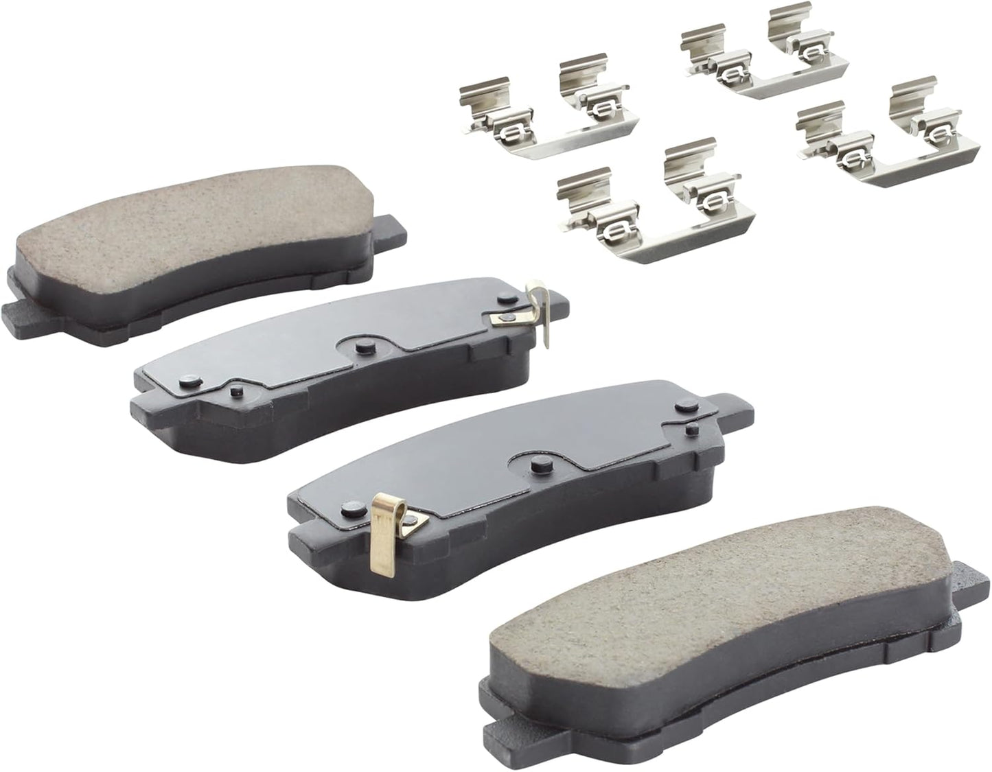 Premium Ceramic Rear Brake Pads (1001-1793C) Compatible with Ford Mustang 2015-2020