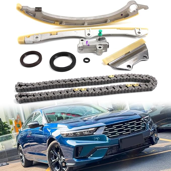 14530-RZA-A01 Timing Chain Set for Honda 2008-2012 Accord for Acura 2009-2014 TSX/ILX 2.4L K24 Replace# 14510-R40-A01