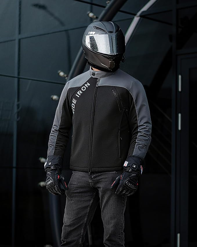 Winter Motorcycle Jacket with Armor Motorbike Riding Jacket for Men Protective Gear Removable Liner