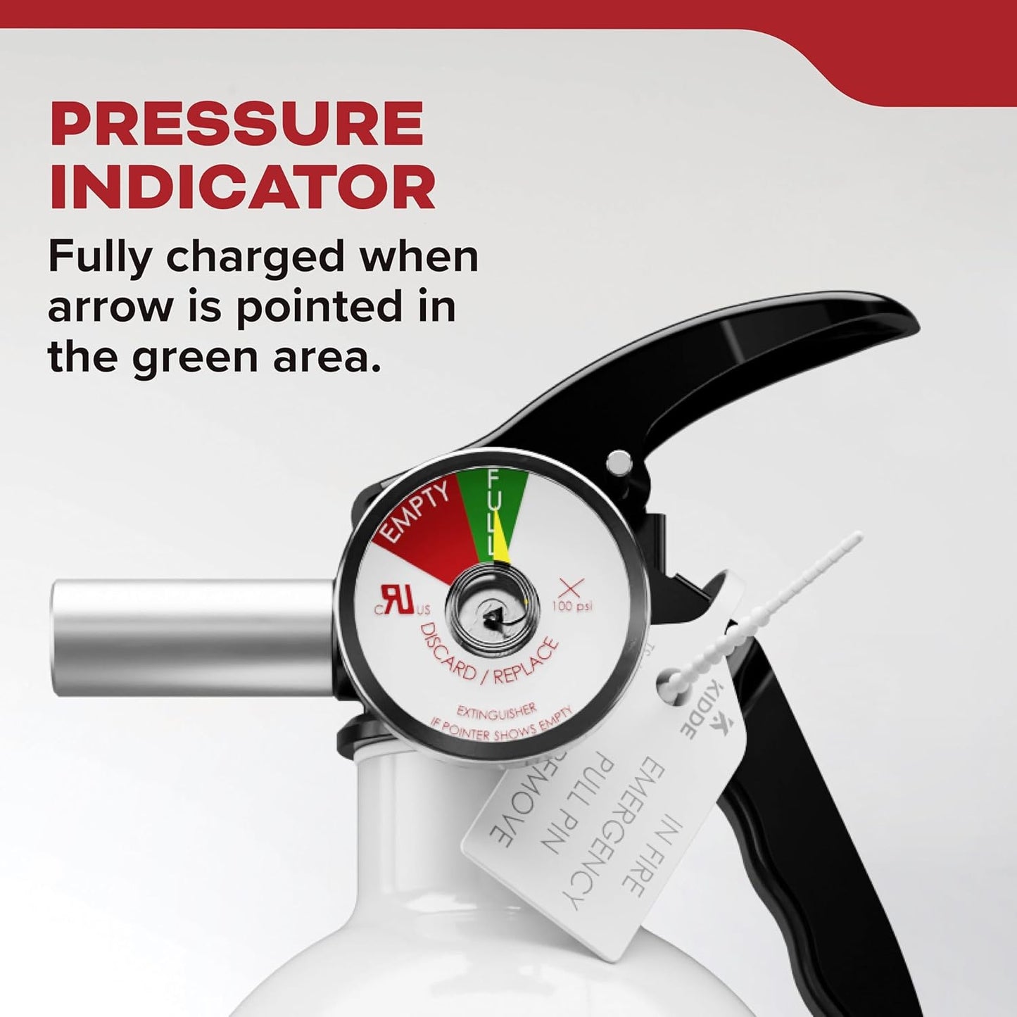 Kidde Fire Extinguisher for Vehicles, Cars, Trucks, Single-Use 10BC