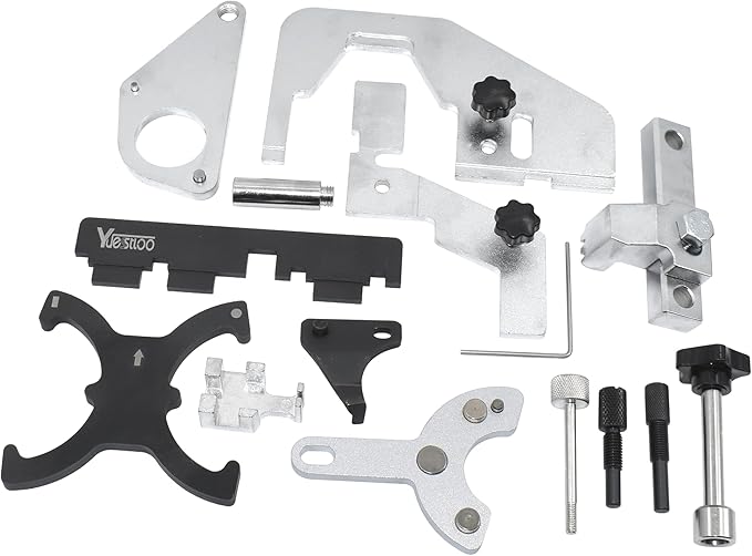 Camshaft Alignment Locking Timing Tool Kit, Compatible with Ford Volvo 1.5T 1.6T 2.0T 2.3T Ecoboost Jaguar Land Rover Evoque 2.0T, Repalce 303-1552 303-1565 303-1097 303-748