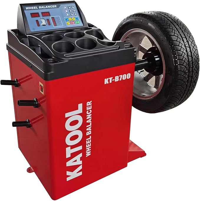 KATOOL 2.0HP Tilt Back Tire Changer Machine Combo with Bead Blaster 28" Turn Table Tire Machine Wheel Balancer Machine Tire Changer Wheel Changers Machine (tilt Back Combo)