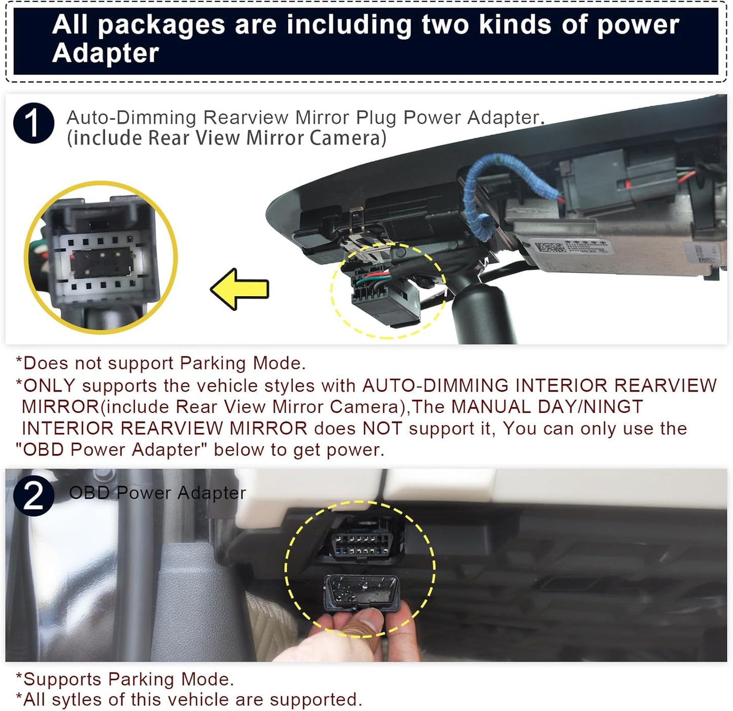 4K Dash Cam Custom fit for GMC Yukon, Yukon XL 2021-2022 (Model B), SLE SLT AT4 Denali, Integrated OEM Look, UHD 2160P Video, WiFi & App, G-Sensor, Loop Recording, Easy to Install, 128GB Card