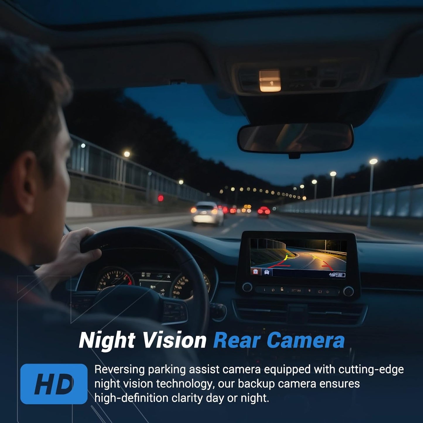 56054157AA Rear View Backup Camera Compatible with 2011-2016 Chrysler Town & Country 2011-2020 Dodge Grand Caravan HD Color Night Vision Waterproof Backup Camera 4672639AA CH1960103