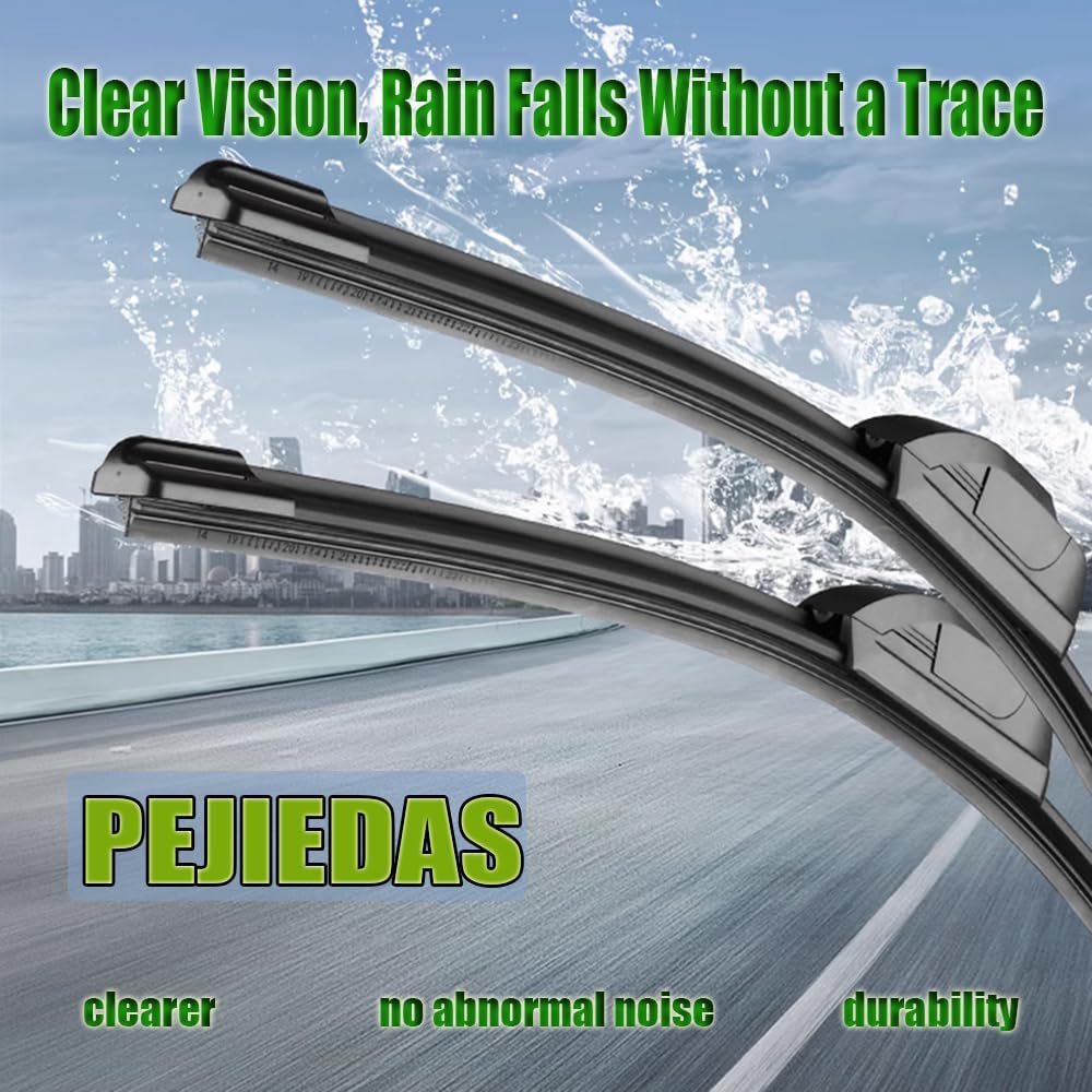 OEM Quality Front Wiper Blades, Replacement for 2007-2011 Toyota Camry,2010-2021 Toyota 4Runner, OE Original Style (24 Inch + 20 Inch Front Wiper Blades)