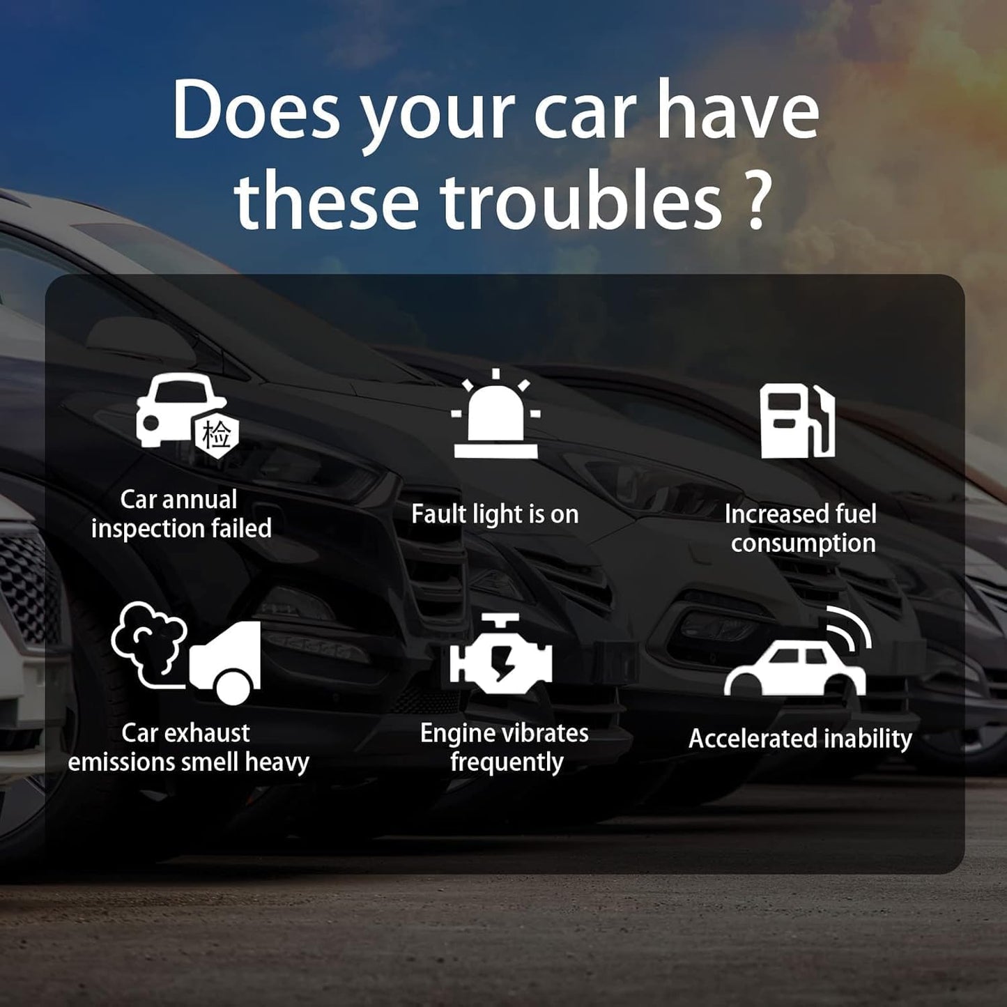 Catalytic Converter Cleaner, Auto Parts Engine Auto Parts Engine Cleaner, Pipe Carbon Removal Cleaner Treatment Additive Oil, Fuel System Treatment Oil for Gas and Diesel Car (2PCS*120ML) ﻿