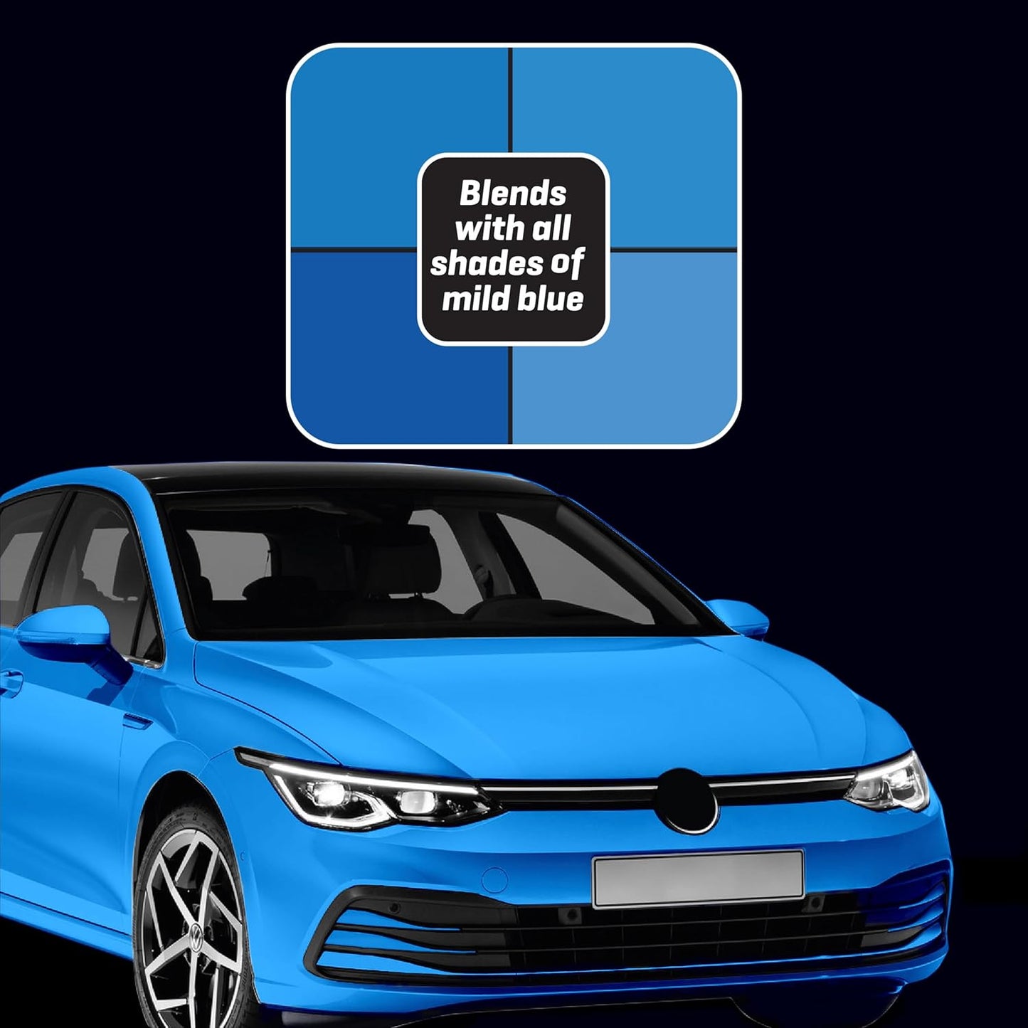 T-Cut Midnight Blue Scratch Remover Color Fast Paintwork Restorer Car Polish, 13 Colors Available, 17 Fl Oz