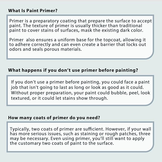 NADAMOO All Surface Primer Spray, One-Part Epoxy Primer Matte Gray, 1 Can, Enhance Adhesion for Multi Surface - Porcelain, Glass, Metal, Plastic, Wood