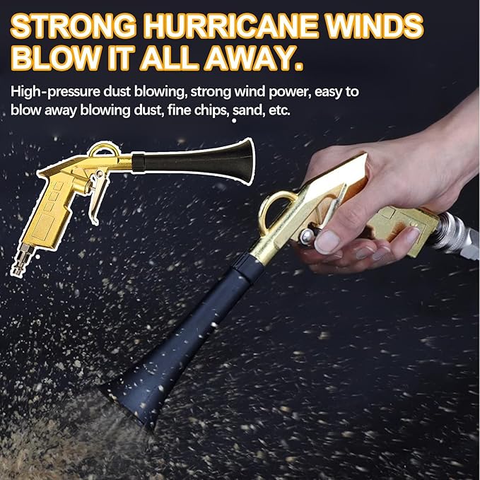 Air Compressor for Car Detailing Detailing Tool, High Pressure Air Gun Dry Cleaning Tool Kit, Air Gun, Car Clean Gun, Cleaning Gun, for Car Dry Cleaning