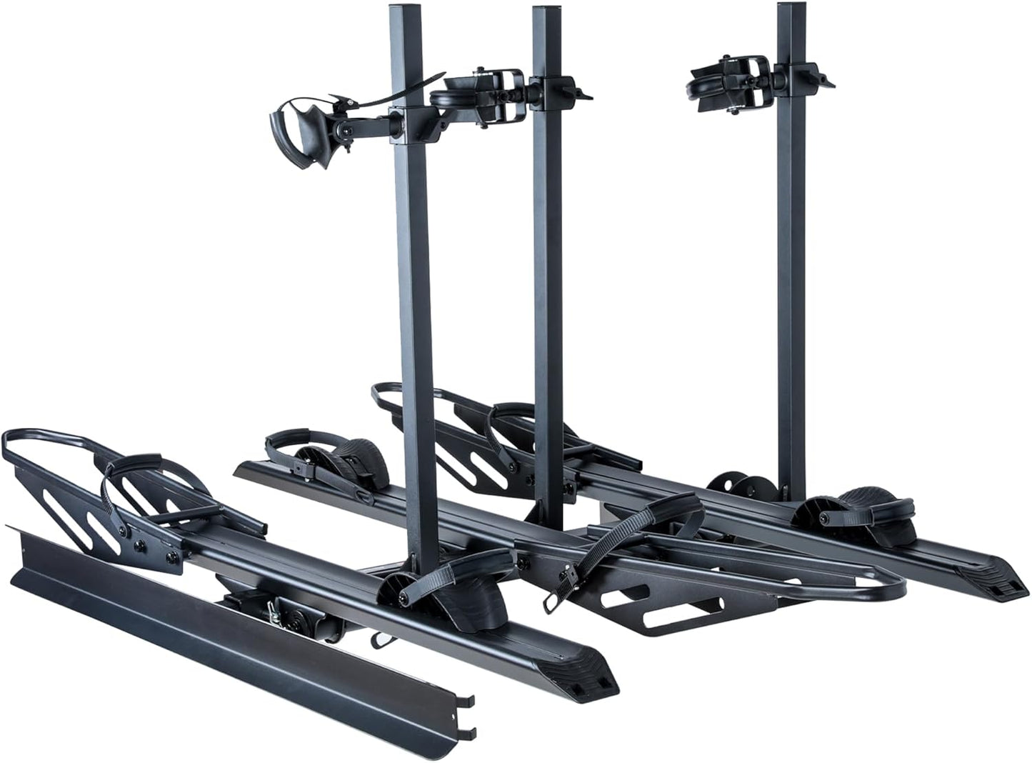 250LBS. Capacity Foldable 3-Ebike Rack with Ramp for Car SUV RV Truck Trailer and Van, 2 Inch Receiver