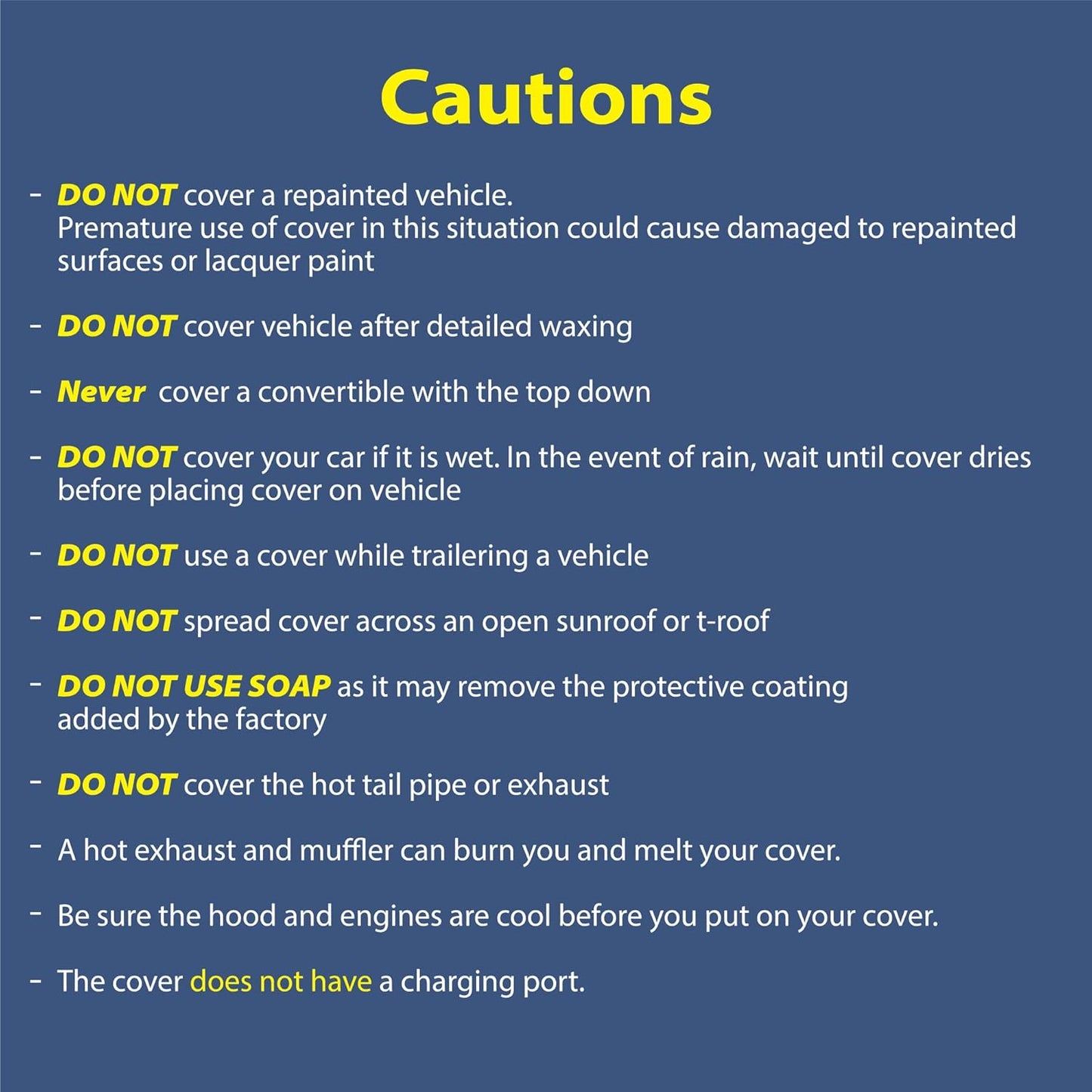 USCarCover 5 Layer Car Cover for Jeep Compass 2014-2025 SUV All Weather Protection, Breathable Pollution, Dust, Sun, Snow, Rain