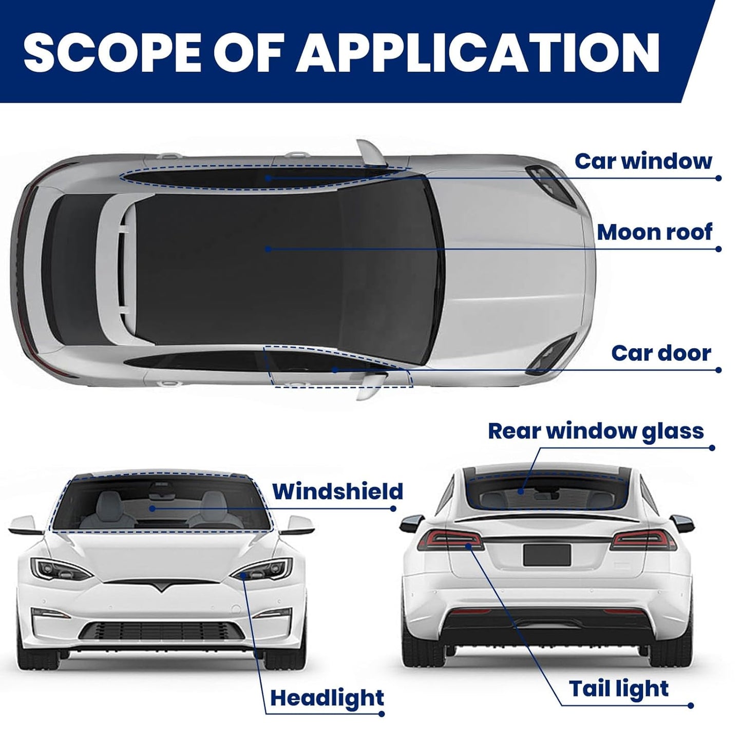 ADHES Premium Butyl Sealant Tape 1" x 30 'x 1/8", 2 Rolls Gray Butyl Rubber Sealant Tape for RVs, Vehicles, Marine and Home Repair – Ideal for Headlights, Windows, Doors, and Windshields