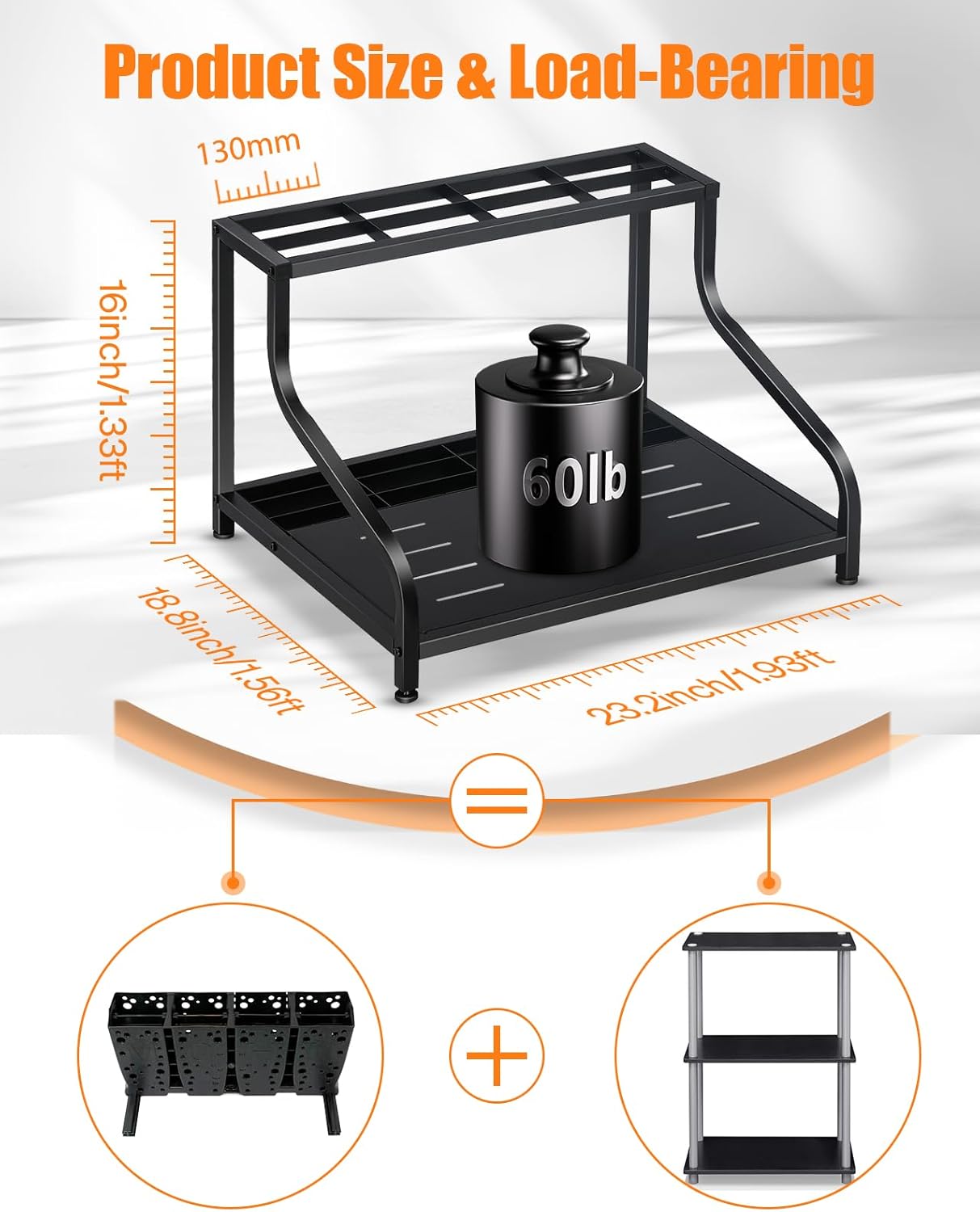 Ski Storage Rack for Garage - Freestanding Ski Holders for 4 Pairs of Skis, Ski Boot, Ski Poles, Goggles, Helmet and More, Heavy Duty Steel Floor Stand Ski Organizer for Garage Basement