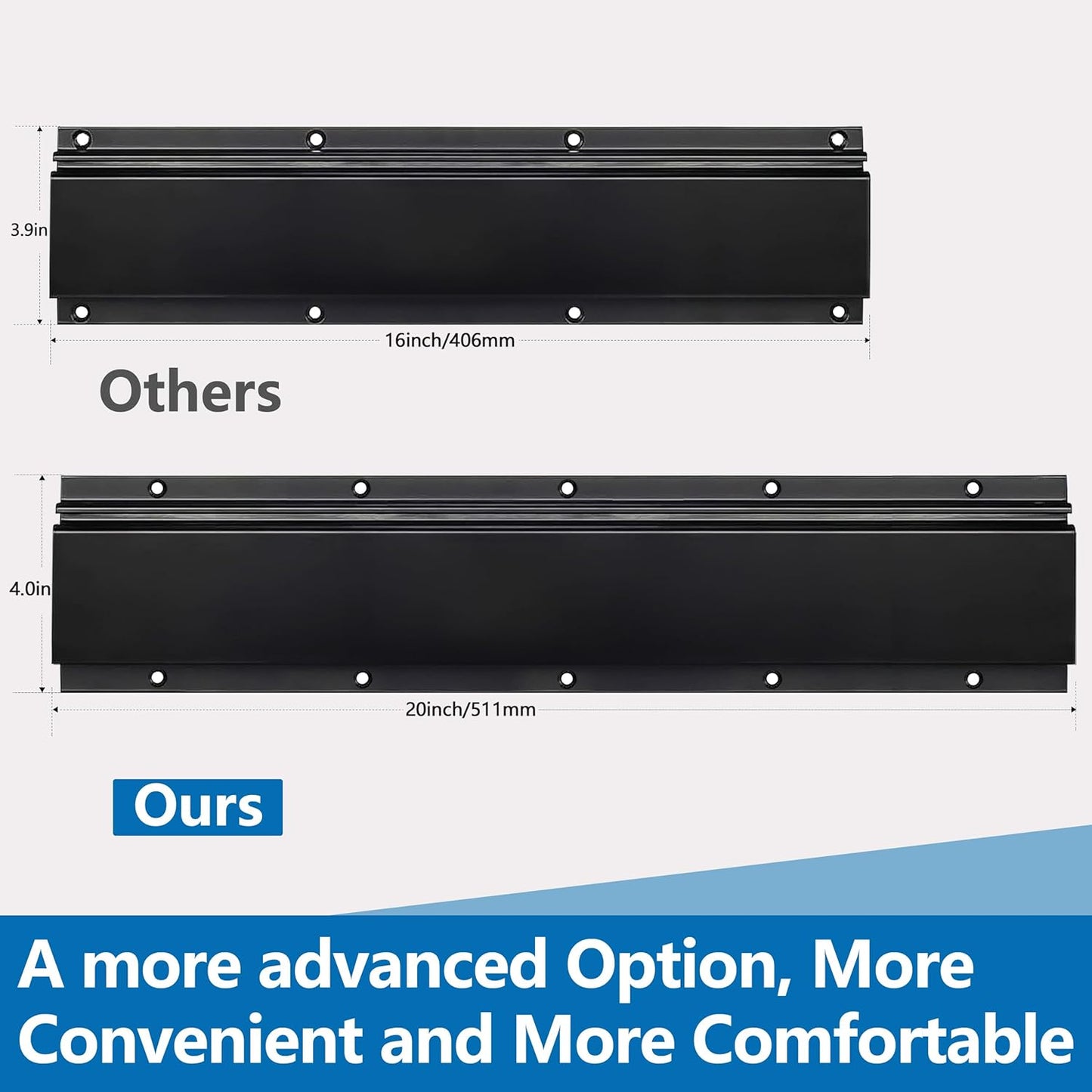 Sinoer Bike Storage Rack,Bike Wall Rack, Bike Storage Wall Mount for 6 Bikes + 5 Helmets Tool Storage Hook Adjustable for Garage or Home Vertical Bike Rack, 20 inches / 511mm - 3 Rails