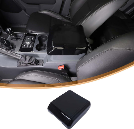 Armrest Box Cover Center Console Pad Compatible with INEOS Grenadier 2020-2025, Auto Armrest Cover, Fashionable and Beautiful, Waterproof Car Center Console Armrest Cover (Glossy Black)