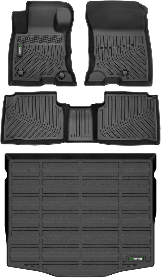 ANBINGO®Floor Mats & Cargo Liner Set Fit for 2020-2024 2025 Ford Escape Hybrid All Weather Protection TPE Anti-Slip Car Full Set Floor Liners Custom Accessories