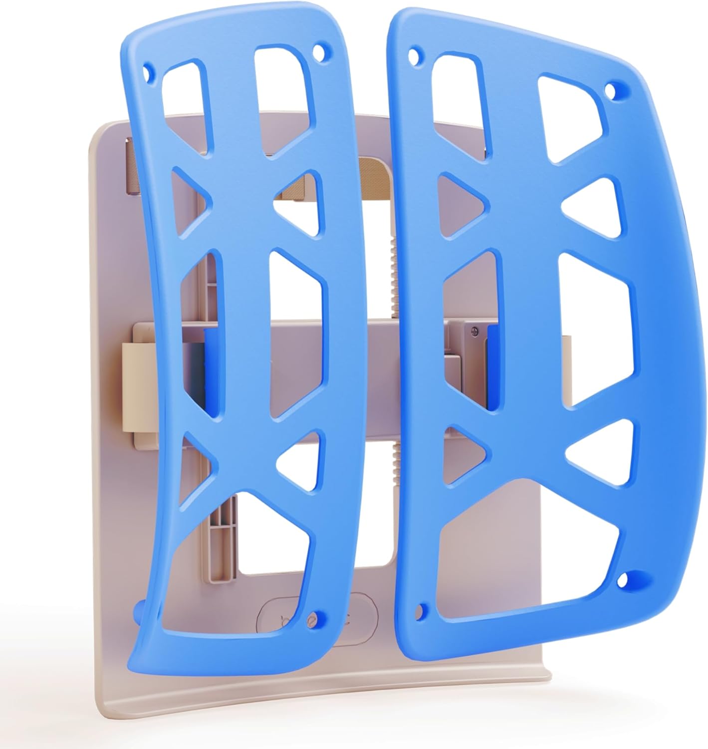 Back Support for Office Chair - Ergonomic Lumbar Support Pillow for Car, Adjustable Height, Improves Posture, Back Cushion with Straps for Home, Office, Car Seat