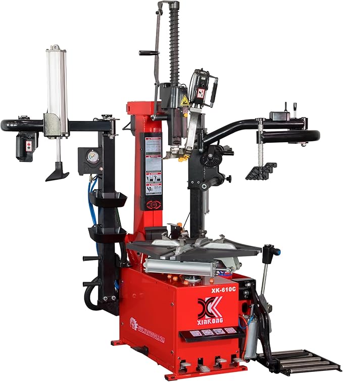 XK-610C Tire Changer Machine 2.0 Horsepower Rim Clamp 26 inches with 12 Months Parts Replacement