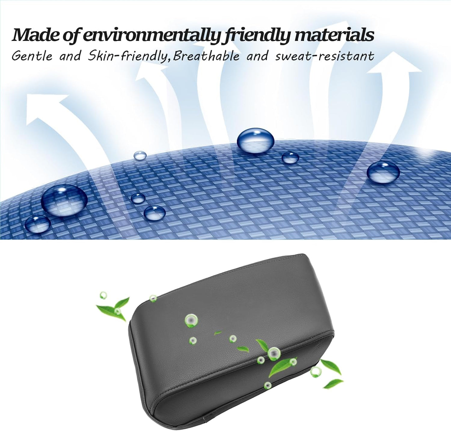 SKTU 2024 Tigua n/ 2024 Taos Accessories Center Console Cover for 2018-2024 Volkswagen Tigua n/ 2022-2024 Volkswagen Taos Armrest Cover 2024 Taos Accessories 2024 Taos Center Console Cushion