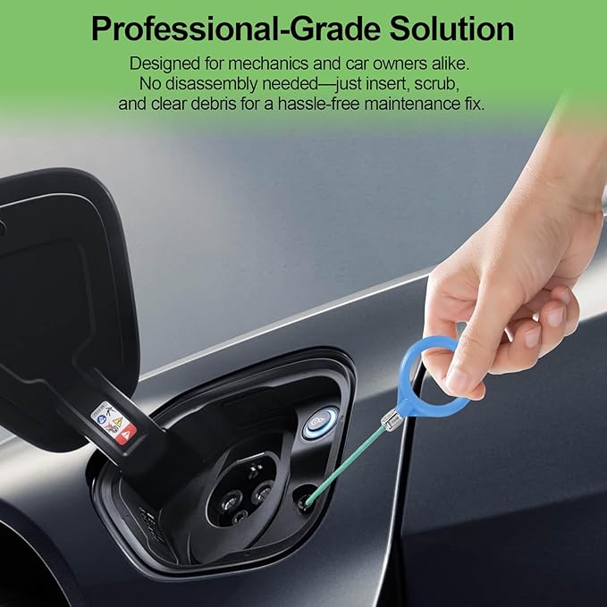 Auto Sunroof Drain Cleaning Tool Long Flexible Drain Brush for Clogged Pipes Tube Cleaning Brush for Car Sunroof, Car Wiper, Fuel Tank Drain Hole, Door Drain Hole, Sunroof Drain Pipe(2 Pack)