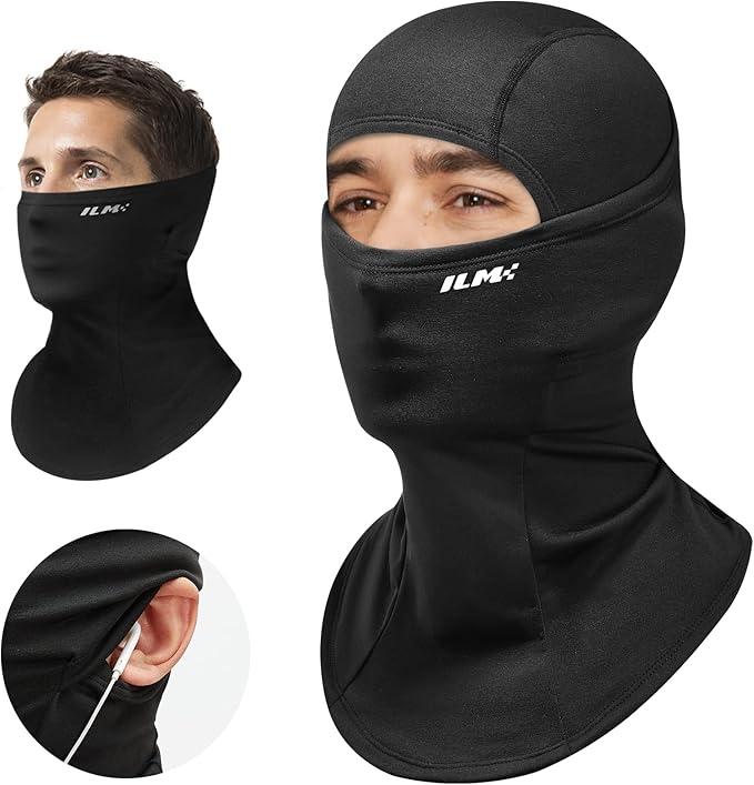 ILM Motorcycle Balaclava Face Mask Adult Youth for Ski Model FM01