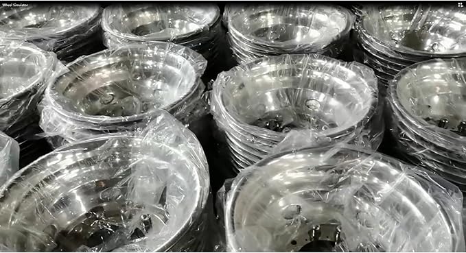 4pcs 16" Polished Stainless Steel Dually Wheel Simulators, Nice Looking Bolt On 8 Lug 4 Hand Hole Hubcaps Fit for 1974-1998 Ford F350, 2008-2021 E350/E450 Van,1974-1999 Dodge Ram3500 Truck